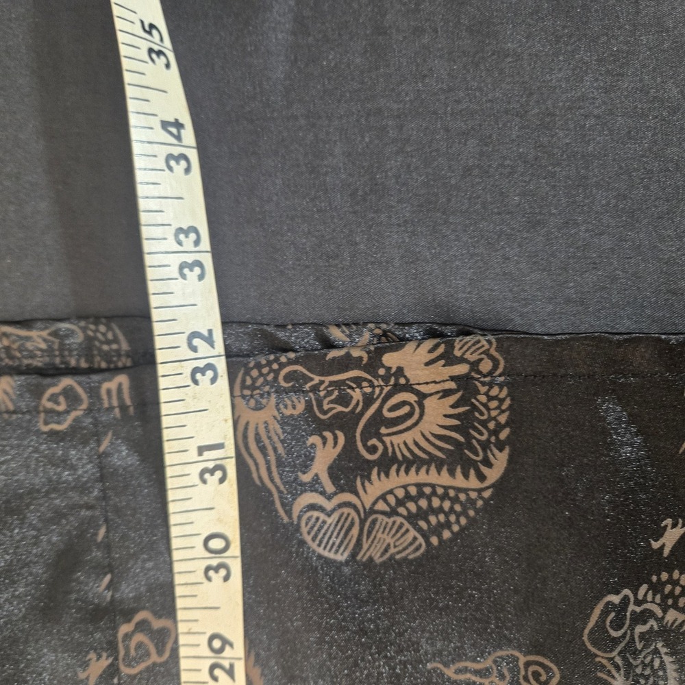 Vintage Fredericks Of Hollywood Short Sexy Black Asian Dress - Picture 7 of 10